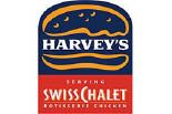 HARVEY'S SERVING SWISS CHALET logo