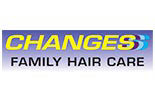 CHANGES FAMILY HAIRCUTTERS logo