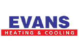 EVANS HEATING AND COOLING logo