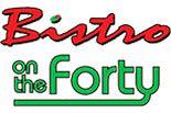 BISTRO ON THE FORTY logo