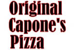 CAPONE'S PIZZA logo