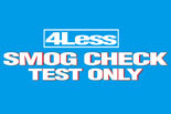4 LESS SMOG CHECK/BERKELEY logo