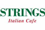 STRINGS ITALIAN CAFE logo