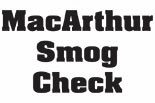 MACARTHUR SMOG CHECK logo