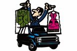 Golden 1 Hour Cleaners logo