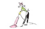 TIP TOP HOUSE CLEANERS logo