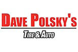 DAVE POLSKY'S TIRE AND AUTO CENTERS logo