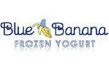 BLUE BANANA FROZEN YOGURT logo