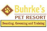 BUHRKES PET RESORT logo