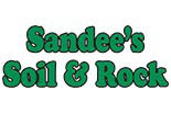 SANDEES SOIL & ROCK BULK LANDSCAPE PRODUCTS logo