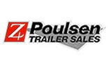 SALES POULSEN CUSTOM TRAILER logo