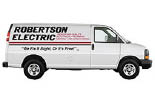 ROBERTSON ELECTRIC logo