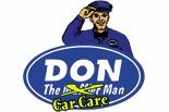 DON THE CAR CARE MAN logo