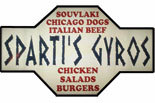 Sparti's Gyros logo