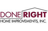 DONE RIGHT HOME IMPROVEMENTS logo