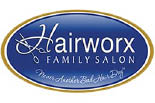 HAIRWORX FAMILY SALON logo