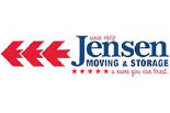 JENSEN MOVING & STORAGE logo