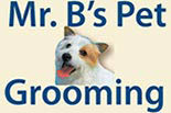 Mr. B's Pet Grooming logo