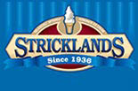 Stricklands Ice Cream logo
