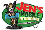 JEN'S MOBILE GROOMING logo