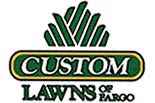 CUSTOM LAWNS logo