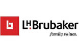 L H BRUBAKERS logo