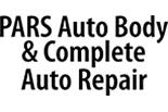 PARS AUTO BODY & COMPLETE AUTO REPAIR logo