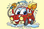 TRI STAR CAR WASH**** logo