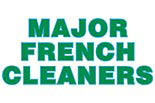 MAJOR FRENCH CLEANERS logo
