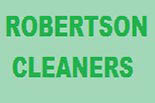 ROBERTSON CLEANERS logo