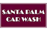 SANTA PALM CAR WASH logo