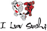 I LUV SUSHI**** logo