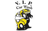 V.I.P. CARWASH**** logo