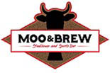 MOO & BREW STEAKHOUSE & SPORTS BAR logo
