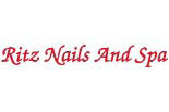 RITZ NAILS AND SPA logo