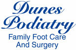 DUNES PODIATRY logo