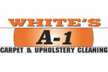 WHITE'S A-1 CARPET CLEANING logo