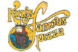 KING'S FAMOUS PIZZA logo