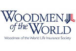Gloria King/Woodmen of the World logo