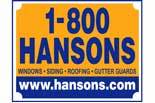 HANSON's WINDOWS & ROOFING