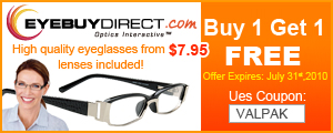 Visit Website for EyeBuyDirect