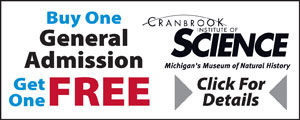 View Coupon for CRANBROOK INSTITUTE OF SCIENCE