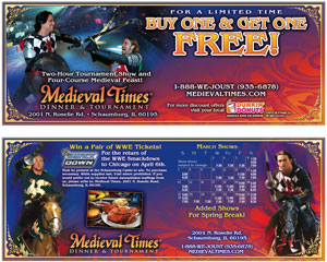 View Coupon for Medieval Times