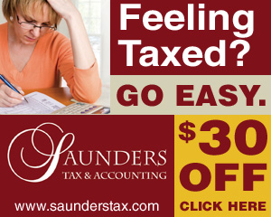 View Coupon for SAUNDERS TAX & ACCOUNTING