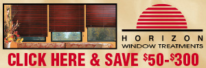 View Coupon for Horizon Window Treatments