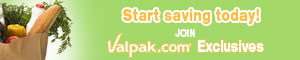 Register for Valpak.com Exclusives