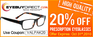 Visit Website for EyeBuyDirect