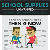 Valpak.com School Supplies Unwrapped Infographic