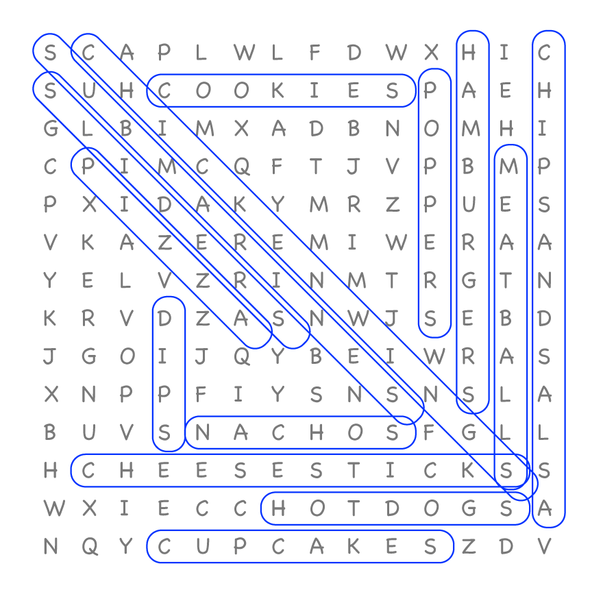 wordsearch puzzle