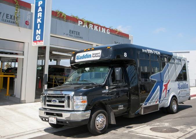 Coupons Airport Parking San Diego - Aladdin Parking - Shuttle